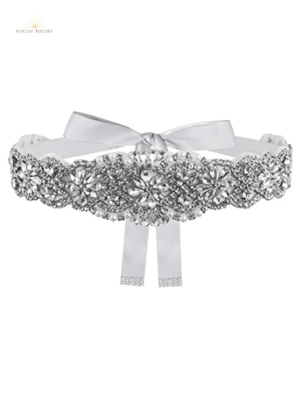 Crystal Rhinestone Bridal Wedding Dress Sash Belt